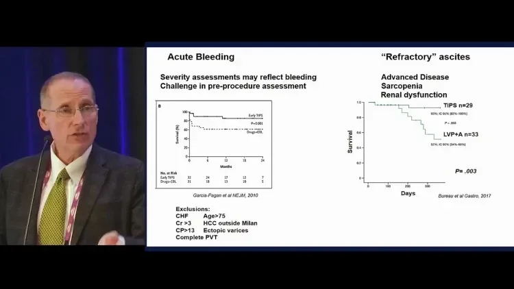 Dr. Michael B. Fallon at Digetive Disease Week (DDW) 2019