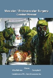 Vascular Endovascular Surgery Combat Manual Gore Medical - 